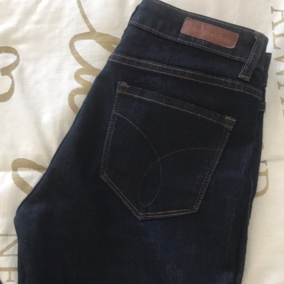 Dark Calvin Klein Jegging Jeans - Picture 2 of 6